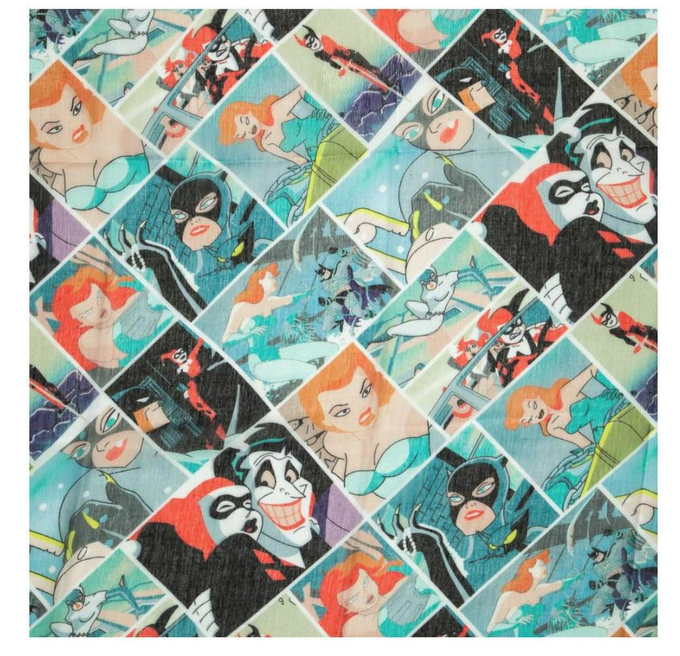 Официальный шарф DC — Бэтмен и злодеи