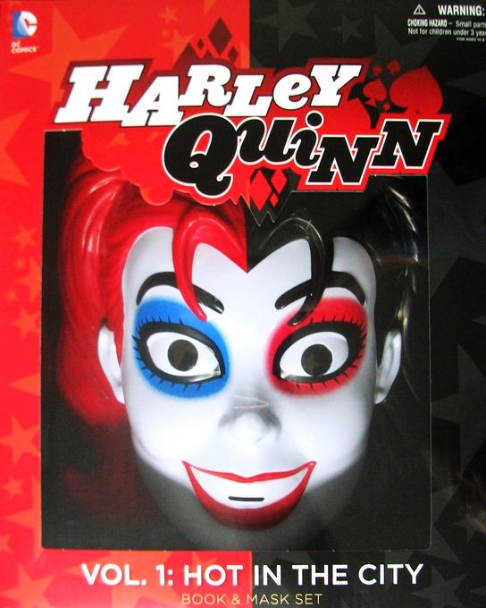 Harley Quinn. Комплект книги и маски