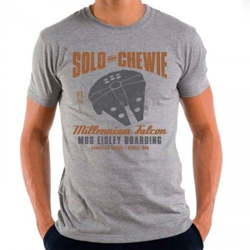 Официальная футболка Звездные Войны: Хан Соло и Чуи