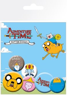 Официальный набор значков — Adventure Time