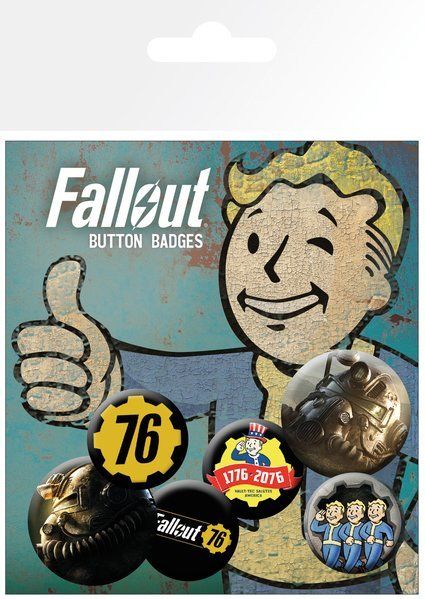 Официальный набор значков — Fallout 76