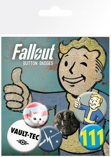 Офіційний набір значків Fallout 4 — Набір 1