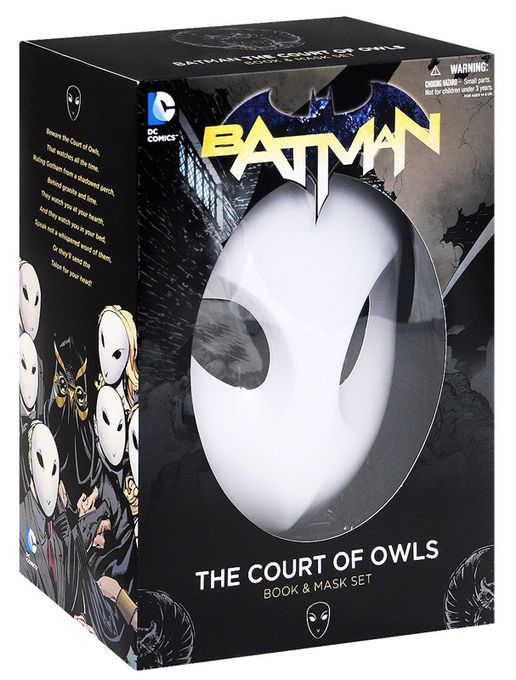 Batman: The Court Of Owls. Комплект книги и маски