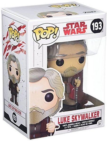 Фигурка Funko POP! Bobble: Star Wars: The Last Jedi: Luke Skywalker