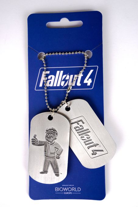 Официальный медальон Fallout 4 — Pair of Dogtags