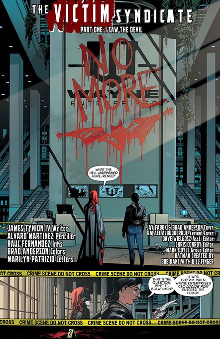 Batman Detective Comics Vol. 2: The Victim Syndicate