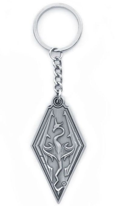Офіційний брелок The Elder Scrolls V: Skyrim — Dragon Symbol