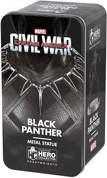 Marvel Movie Hero Collector Heavyweights Black Panther Metal Statue