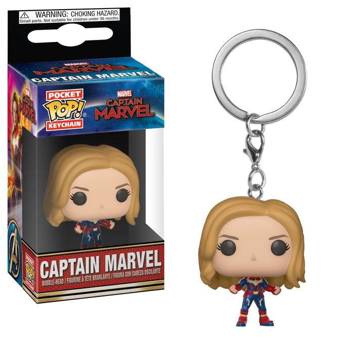 Брелок Pocket POP! Keychain: Captain Marvel: Капитан Марвел