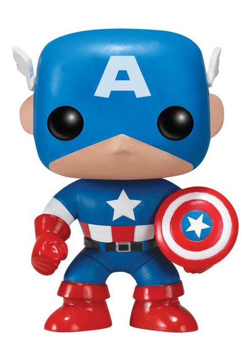 Фигурка Funko POP! Bobble: Marvel: Captain America
