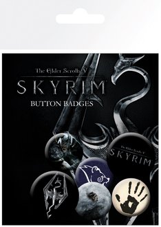 Официальный набор значков — Skyrim