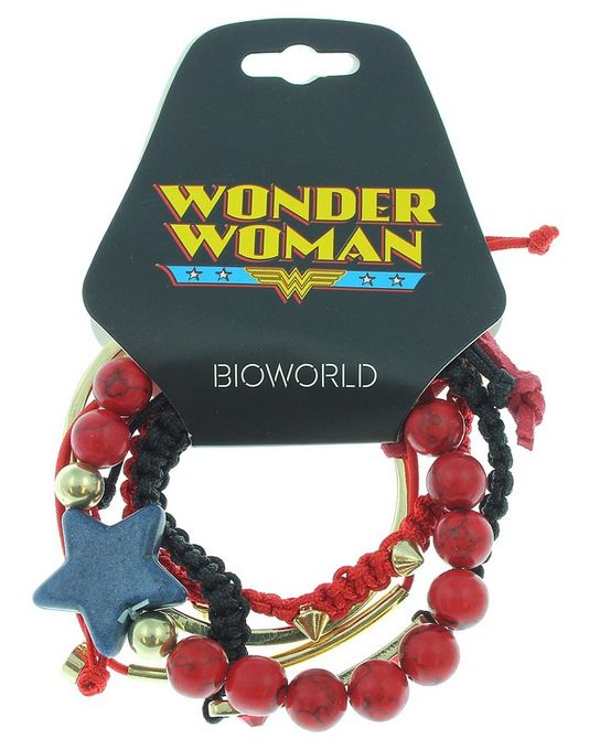 Официальный комплект браслетов DC — Чудо-женщина