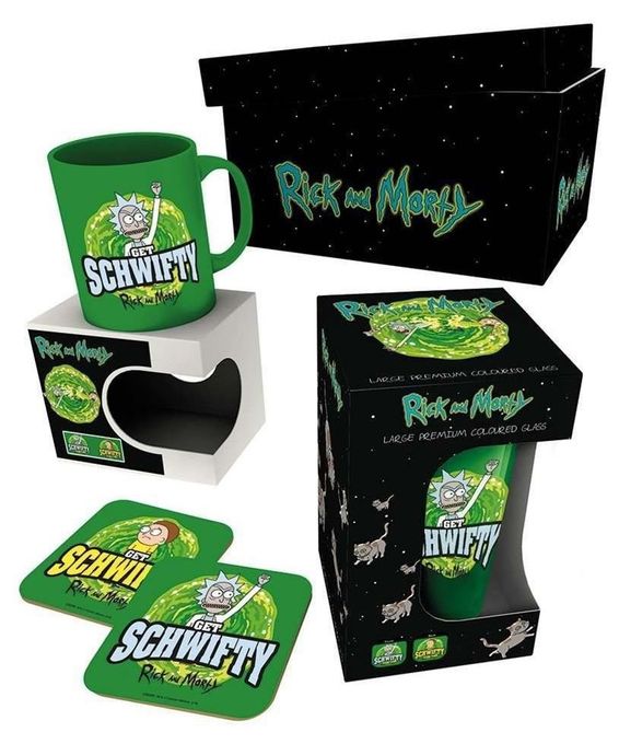 Офіційний подарунковий комплект Rick and Morty: Get Schwifty